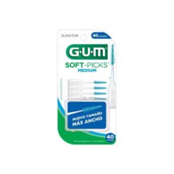 GUM SOFT-PICKS MEDIUM INTERDENTALES x 40 unidades