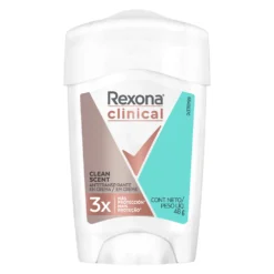 REXONA mujer CLINICAL CLEAN SCENT EN CREMA x 48gr