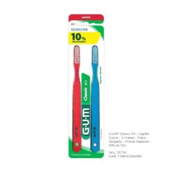 GUM CEPILLO DE DIENTES CLASSIC 311 PACK X 2