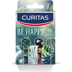 CURITAS APÓSITO ADHESIVO BE HAPPY x 16 unidades