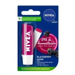 NIVEA PROTECTOR LABIAL HUMECTANTE BLACKBERRY SHINE