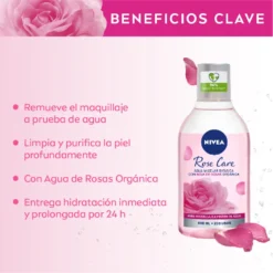 Alternative view of NIVEA AGUA MICELAR BIFÁSICA ROSES x 400ml