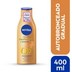 NIVEA CORPORAL Q10 REAFIRMANTE AUTOBRONCEANTE X  400ML