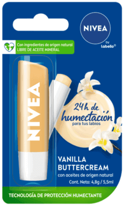 NIVEA PROTECTOR LABIAL VAINILLA 4,8 GR