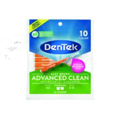 DENTEK ADVANCED CLEAN Cepillos Interdentales x 10 Unidades