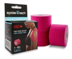 CINTA KINESIOLOGIA Neuromuscular Spidertech 50mm X 5m Color Rosa