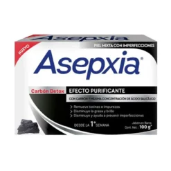 ASEPXIA CARBÓN DETOX JABÓN x 100gr