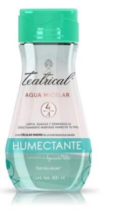 TEATRICAL AGUA MICELAR HUMECTANTE X 600ML