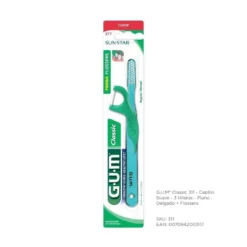 GUM 311 CEPILLO DENTAL CLASSIC x 1 unidad