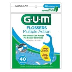 GUM FLOSSERS MULTIPLE ACTION VITAMINA E Y FLUOR x 40 unidades