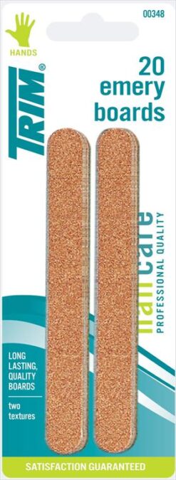 TRIM LIMA ESMERIL CORTAS BLIST X 20