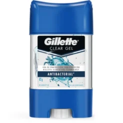 GILLETTE CLEAR GEL ANTITRANSPIRANTE ANTIBACTERIAL x 82gr