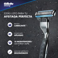 Alternative view of GILLETTE REPUESTO MACH 3 CARTUCHO x 2