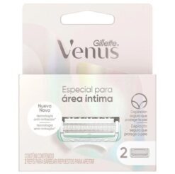 GILLETTE VENUS INTIMA RTO X 2 HOJAS  AFEITAR