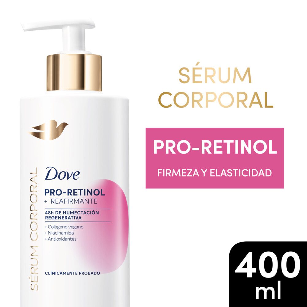 DOVE SERUM CORPORAL PRO-RETINOL + REAFIRMANTE x 400ml