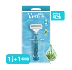 GILLETTE VENUS ESSENTIAL CARE ORIGINAL MAQUINA DE AFEITAR RECARGABLE