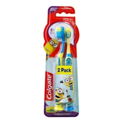 COLGATE CEPILLO DENTAL KIDS 6+ AÑOS MI VILLANO FAV x 2 Cepillos