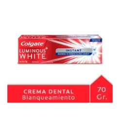 COLGATE CREMA DENTAL LUMINOUS WHITE INSTANT x 70gr