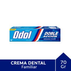 ODOL CREMA DENTAL DOBLE ACCION x 70gr