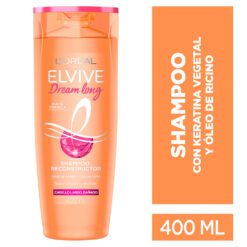 ELVIVE SHAMPOO DREAM LONG Cabello Largo, Dañado x 400ml