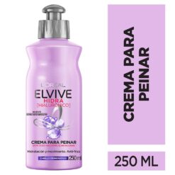 ELVIVE CREMA PARA PEINAR HIDRA HIALURÓNICO Cabello Deshidratado x 250ml
