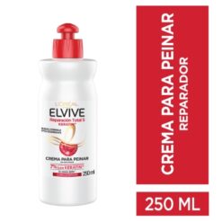 ELVIVE CREMA PARA PEINAR REPARACIÓN TOTAL 5 Cabello Dañado x 250ml