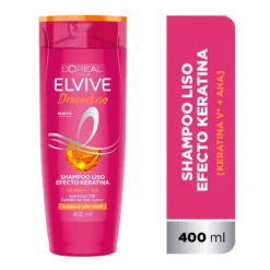 ELVIVE SHAMPOO DREAM LISO Cabello con Frizz x 400ml