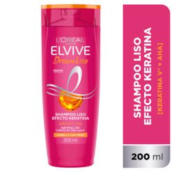 ELVIVE SHAMPOO DREAM LISO Cabello con Frizz x 200ml