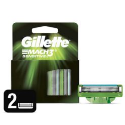 GILLETTE MACH3 SENSITIVE CARTUCHO  X 2 HOJAS DE AFEITAR