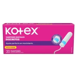 KOTEX TAMPONES DIGITALES MEDIO x 20 UNIDADES