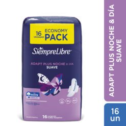 SIEMPRE LIBRE NOCTURNA ADAP PLUS X 16 UNIDADES