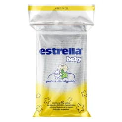 ESTRELLA BABY PAÑOS DE ALGODON x 40 unidades