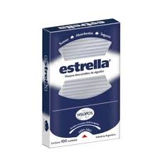 ESTRELLA CAJA 100 x Hisopos