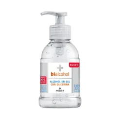 BIALCOHOL ALCOHOL EN GEL GLICERINA CON DOSIFICADOR x 250ml