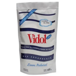 VIDOL TALCO CORPORAL A BASE DE FÉCULA REPUESTO x 400gr