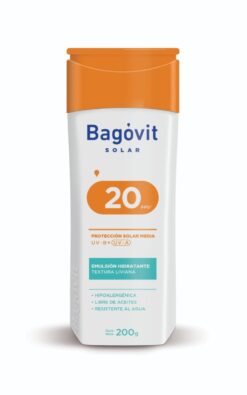 Alternative view of BAGOVIT SOLAR EMULSION FPS 20 x 200gr