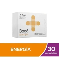 BAGÓ + ENERGÍA SUPLEMENTO DIETARIO x 30 COMPRIMIDOS