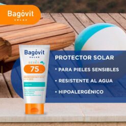 Alternative view of BAGOVIT SOLAR EMULSION CORPORAL Y FACIAL FPS 75 BEBÉS x 180gr