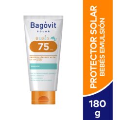 BAGOVIT SOLAR EMULSION CORPORAL Y FACIAL FPS 75 BEBÉS x 180gr