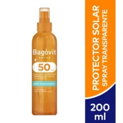 BAGOVIT SOLAR SPRAY TRANSPARENTE FPS 50 x 200ml