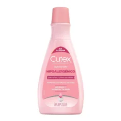 CUTEX QUITAESMALTE HIPOALERGENICO GLICERINA Y PROTEINAS DE SEDA x 100ml