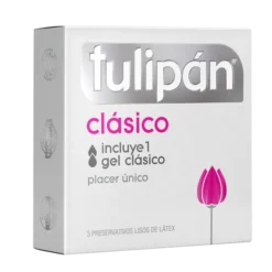 TULIPAN CLASICO X 3 Preservativos