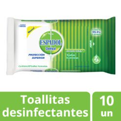ESPADOL DETTOL Antibacterial x 10 Toallas