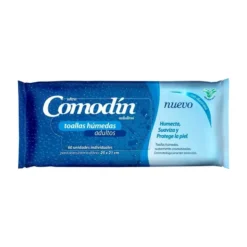 COMODIN TOALLITAS HÚMEDAS ADULTO x 60 unidades