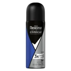 REXONA CLINICAL MEN ANTITRANSPIRANTE AEROSOLX 55 ML  CLEAN MINI