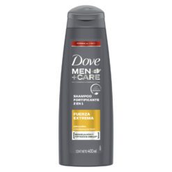DOVE MEN +CARE SHAMPOO 2 EN 1 FUERZA EXTREMA x 400ml