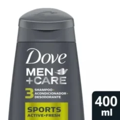 Alternative view of DOVE MEN + CARE SHAMPOO 3 EN 1 SPORT FRESH x 400ml