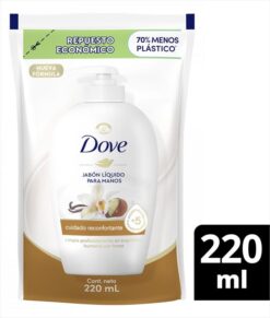 DOVE JABON LIQUIDO CUIDADO RECONFORTANTE REPUESTO x 220ml