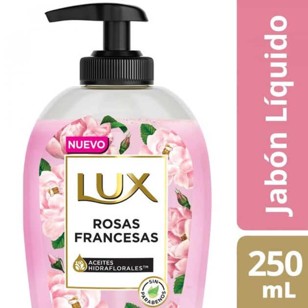 LUX BOTAN ROSAS FRANCESAS X250 ML JABON LIQ