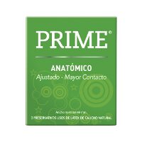 PRIME ANATOMICO x 3 Preservativos